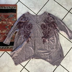 Free people floral longsleeve